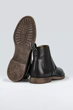 Sneaky Steve Risty Leather Shoes Black