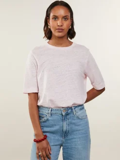 Stenströms Helmi Light pink Linen Top