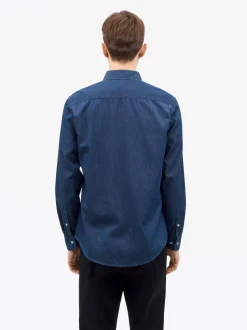 Tiger of Sweden Adley Button Down Indigo Shirt