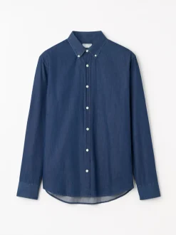 Tiger of Sweden Adley Button Down Indigo Shirt
