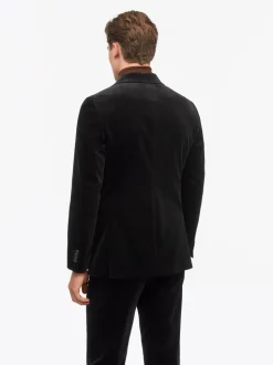 Tiger of Sweden Ease Slim Velvet Jacket Black