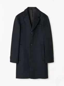 Tiger of Sweden Finnan Tailored Coat Dark Blue