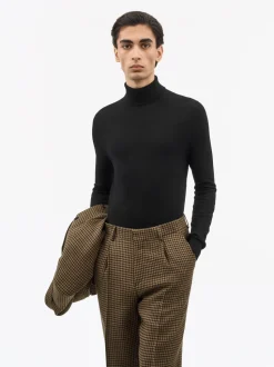 Tiger of Sweden Nevile Turtleneck Wool Sweater Black