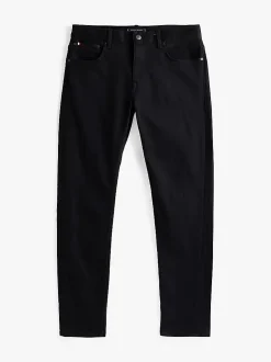 Tommy Hilfiger Harlem Black Relaxed Tapered Leg Jeans Stay Black