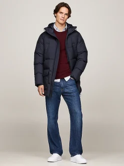 Tommy Hilfiger Quilted Down Parka Desert Sky