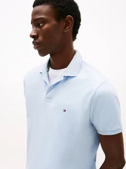 Tommy Hilfiger Regular Fit Polo Shirt Breezy Blue
