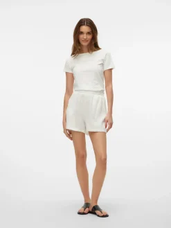 Vero Moda Natali Shorts White