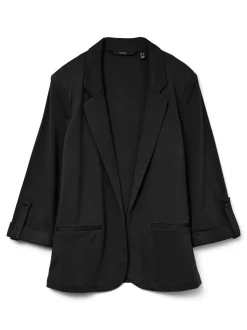 Vero Moda Vmeva 3/4 Loose Blazer Noos Black