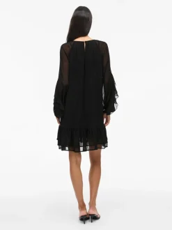 Vibinna Frill Dress Black Beauty