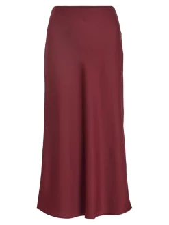 Viellette HW Midi Skirt Cabernet