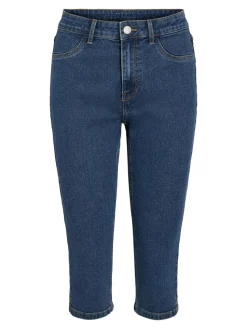 Vijeggy Capri Jeans Medium Blue Denim