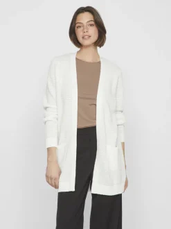 Vila Dalo Knit Cardigan White Alyssum