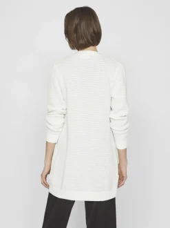 Vila Dalo Knit Cardigan White Alyssum