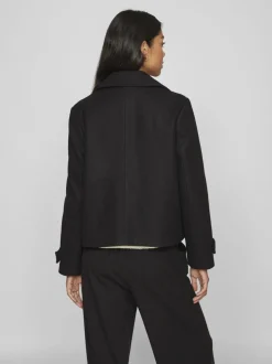 Vila Solo Short Jacket Black
