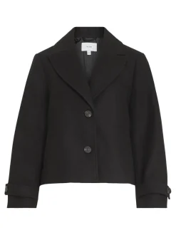 Vila Solo Short Jacket Black