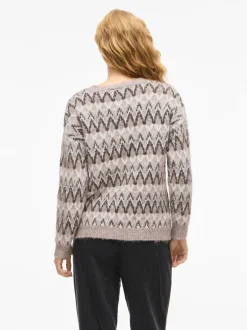 Vimargi Jacquard Knit Natural Melange