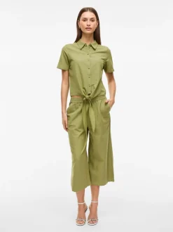 Viprisilla Knot Shirt Sage