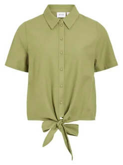 Viprisilla Knot Shirt Sage