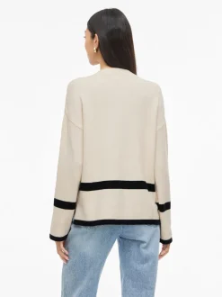 Viril Oversize O-neck Super Light Natural Melange