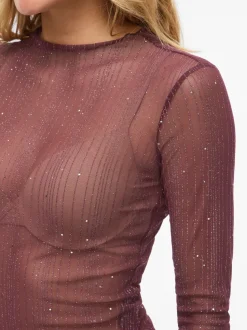 Viturno Funnelneck Top Fig