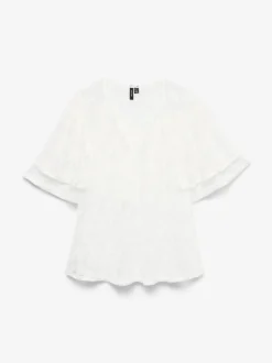 Vmceline Lace Top White